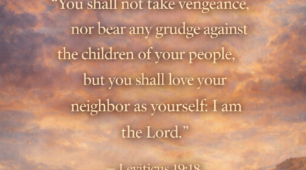 Verse of the Day: Leviticus 19:18