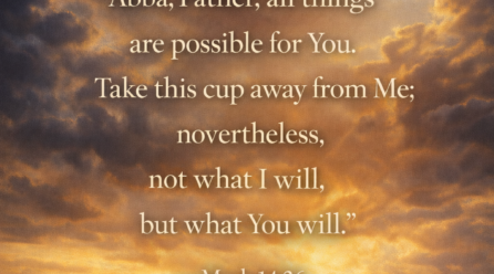 📖 Verse of the Day- Mark 14:36