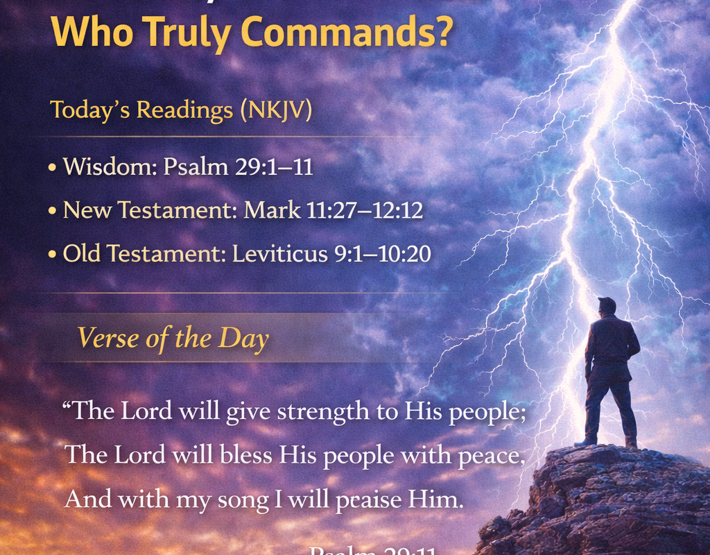 🌅 Day 62 Devotional  “Authority and the Heart — Who Truly Commands?”