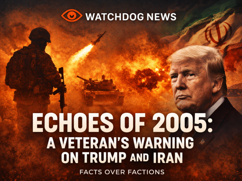 When “No More Wars” Meets Reality  Trump, Iran, and the Echoes of 2005