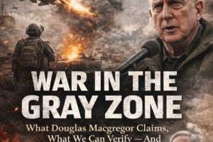 War in the Gray Zone  What Douglas Macgregor Claims — What We Can Verify — and What Still Lives in Narrative Fog