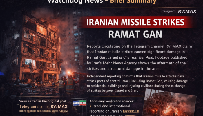 Iranian missile strikes caused significant damage in Ramat Gan, Israel, a city near Tel Aviv.