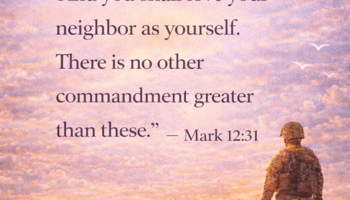 Verse of the Day: Mark 12:31