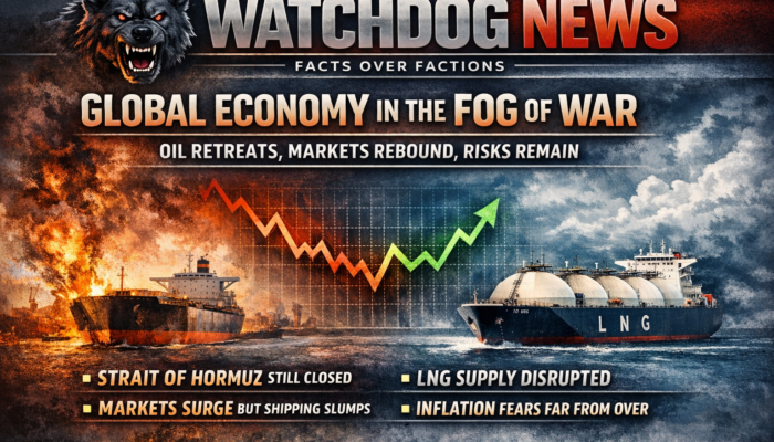 Global Economy in the Fog of War Oil Retreats, Markets Rebound, but the Underlying Risks Remain Very Much Alive