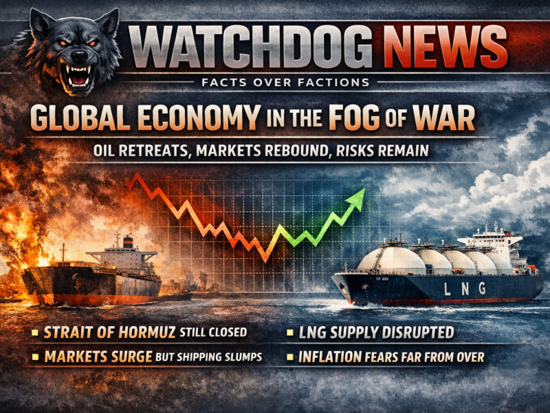 Global Economy in the Fog of War Oil Retreats, Markets Rebound, but the Underlying Risks Remain Very Much Alive
