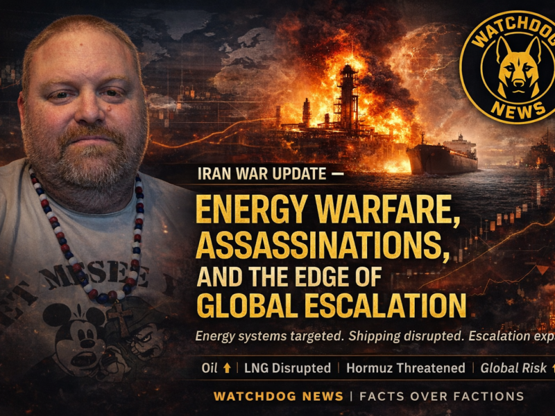 IRAN WAR UPDATE — ENERGY WARFARE, ASSASSINATIONS, AND THE EDGE OF GLOBAL ESCALATION