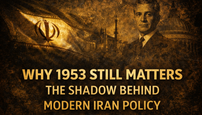 Why 1953 Still Matters: The Shadow Behind Modern Iran Policy