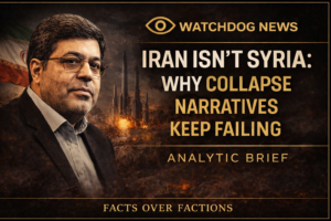 “Iran Isn’t Syria: Why Collapse Narratives Keep Failing”