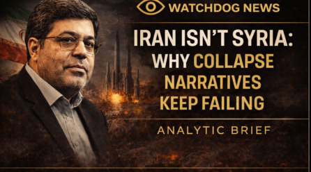 “Iran Isn’t Syria: Why Collapse Narratives Keep Failing”