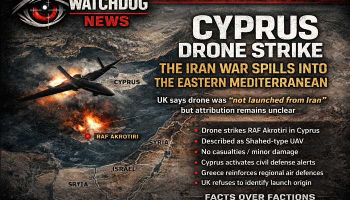 Cyprus Drone Strike: Attribution Games in the Iran War’s Eastern Mediterranean Spillover