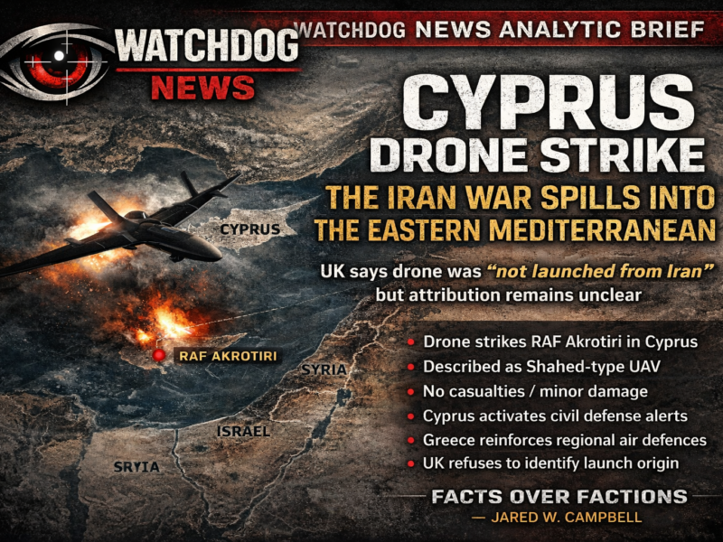 Cyprus Drone Strike: Attribution Games in the Iran War’s Eastern Mediterranean Spillover