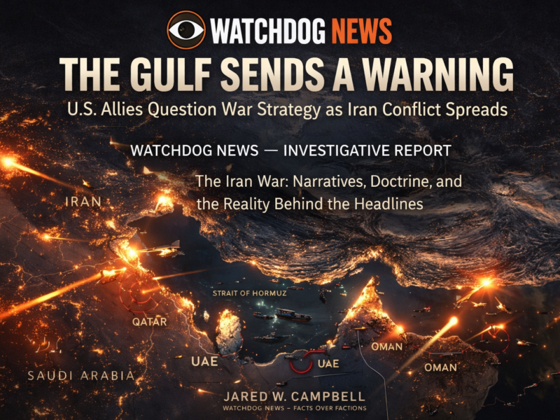 The Gulf Is Sending a Message America’s Iran War Is Not Just Hitting Tehran