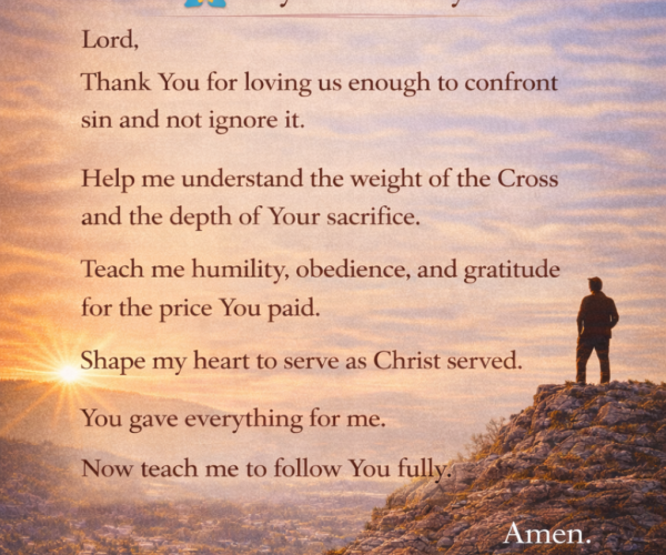 Prayer for Today: