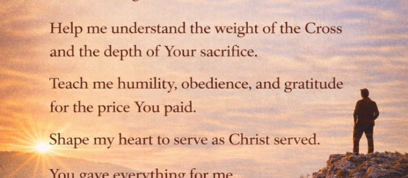 Prayer for Today: